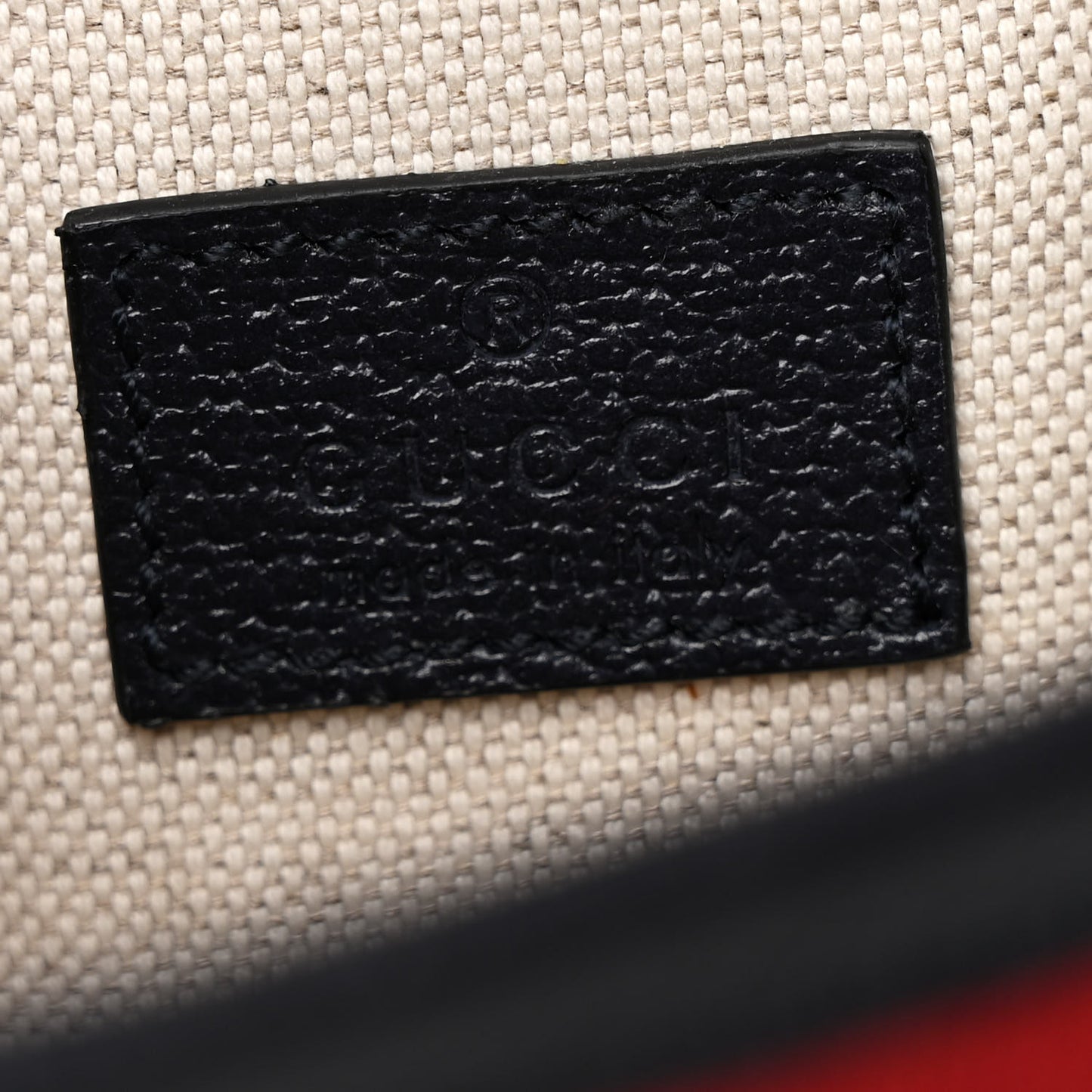 GG Supreme Monogram Web Small Ophidia Belt Bag 80 32 Beige Navy