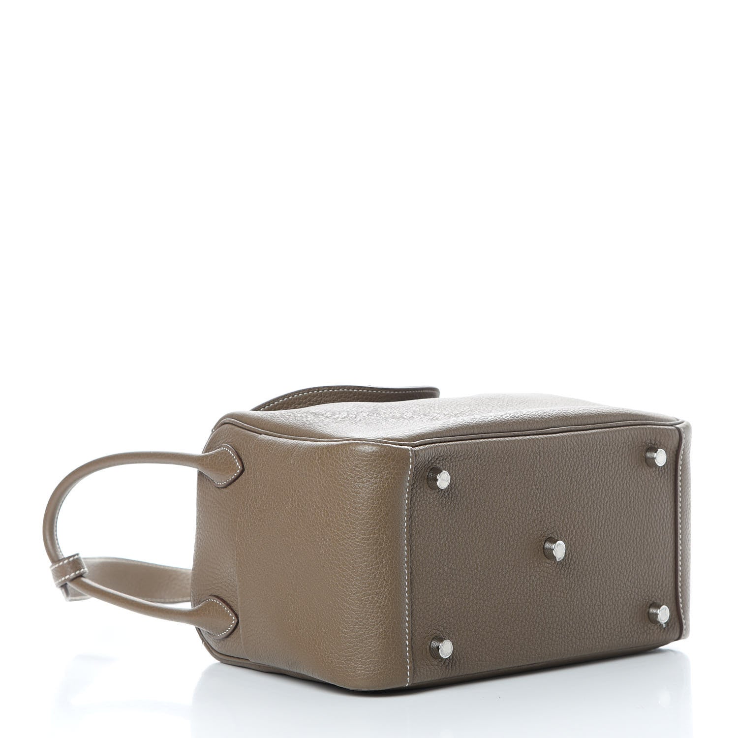 Hermes Taurillon Clemence Lindy 26 Etoupe 4 of 14