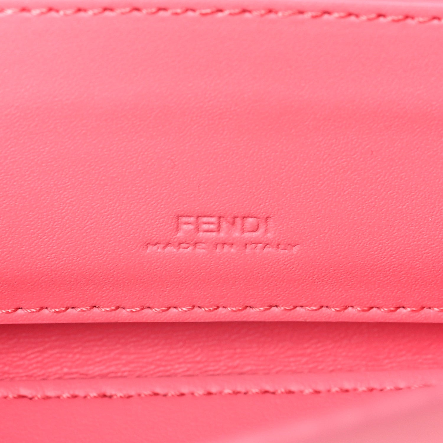 Fendi Vitello Liberty Sfumato Phone Baguette Pink Dalia 6 of 9