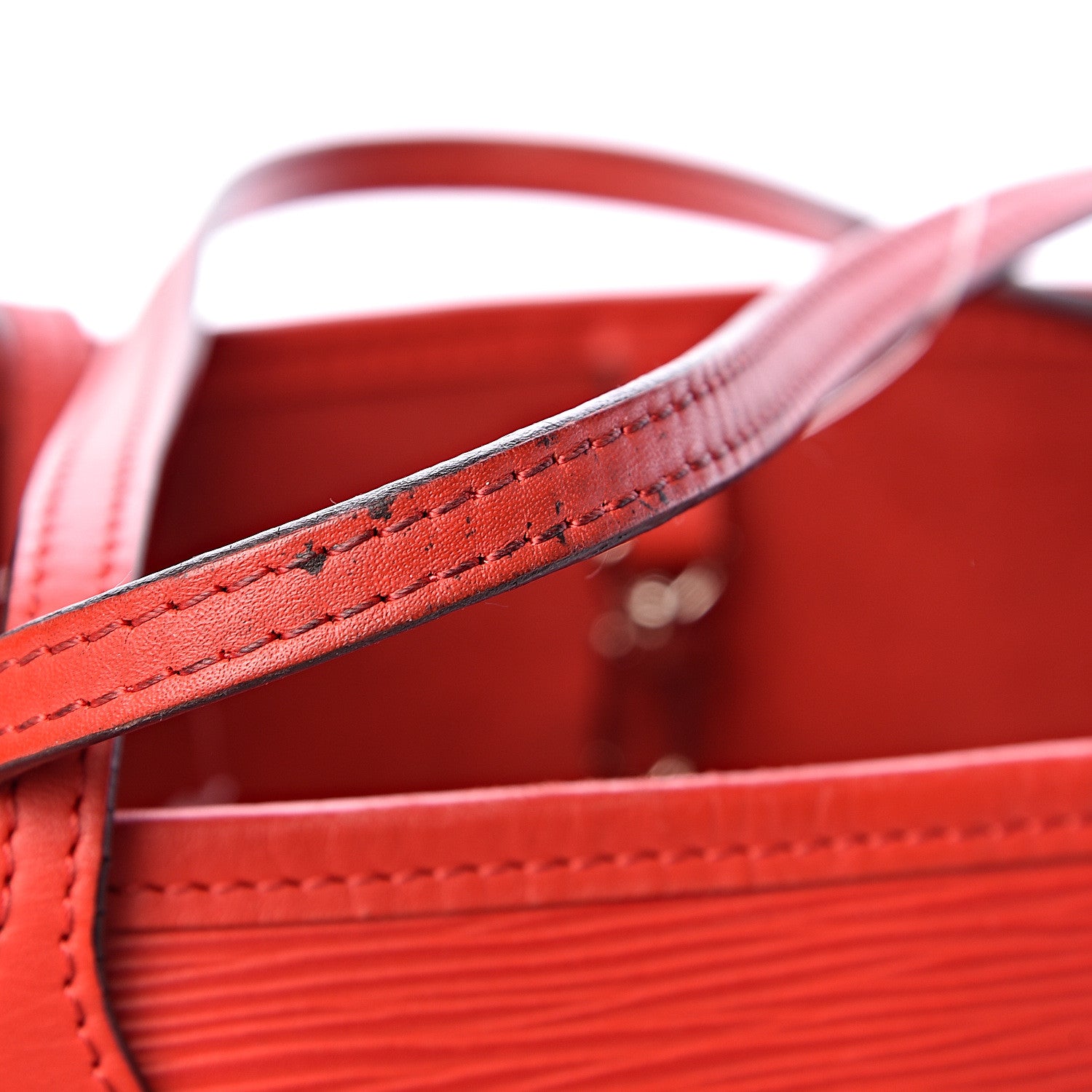 Louis Vuitton Epi Neverfull MM Coquelicot 8 of 13
