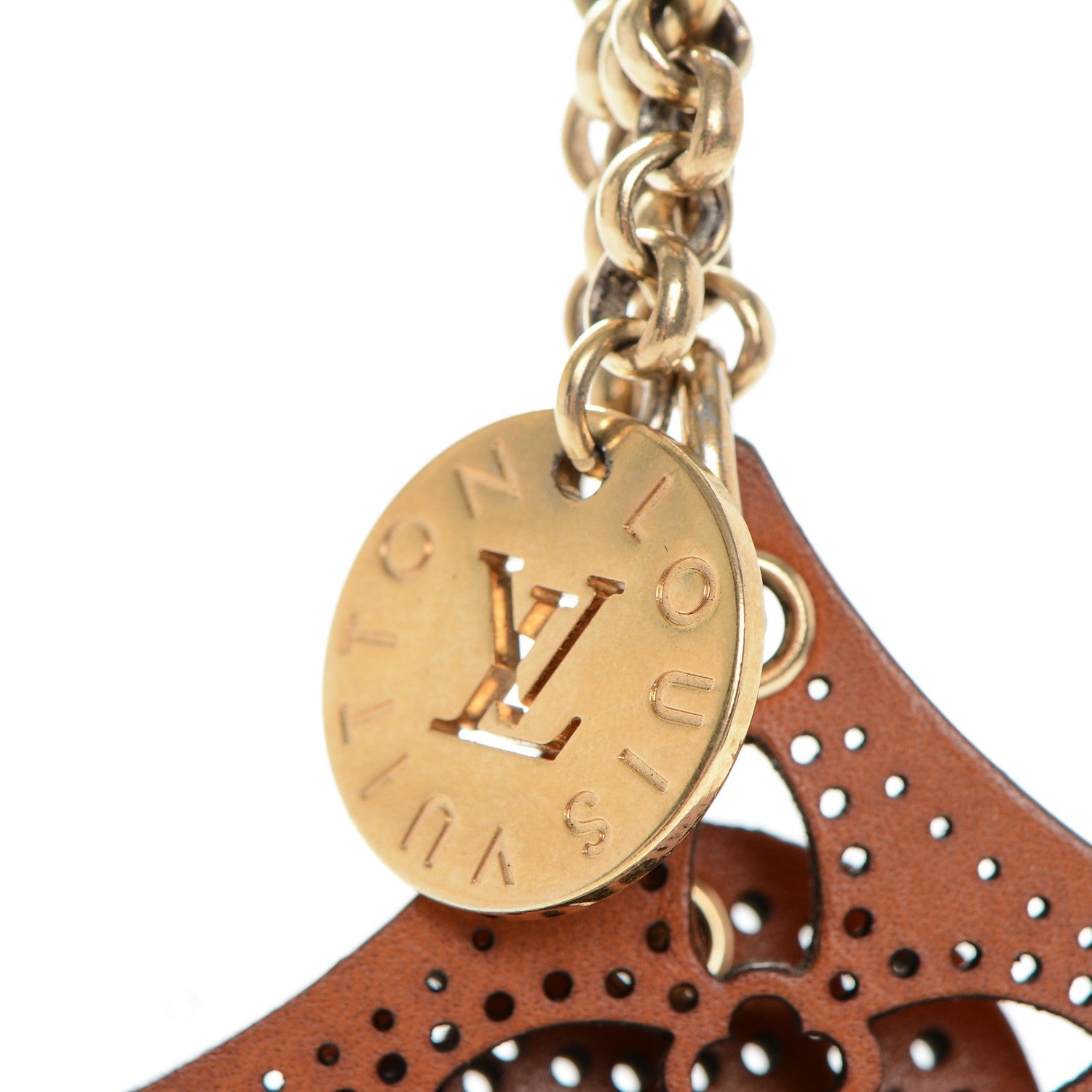 Louis Vuitton Perforated Arabesque Bag Charm 3 of 4