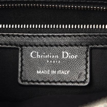 Christian Dior Lambskin Cannage Small Dior Soft Zipped Shopping Tote Black 6 of 7