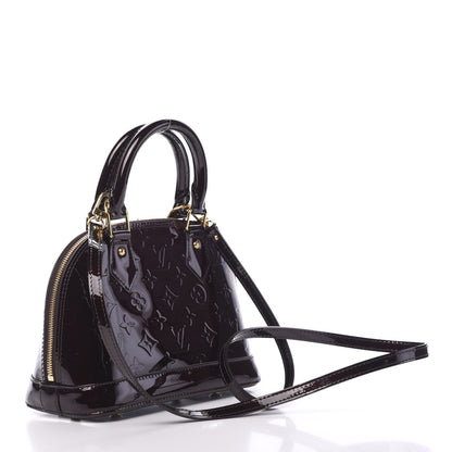 Louis Vuitton Vernis Alma BB Amarante 2 of 8