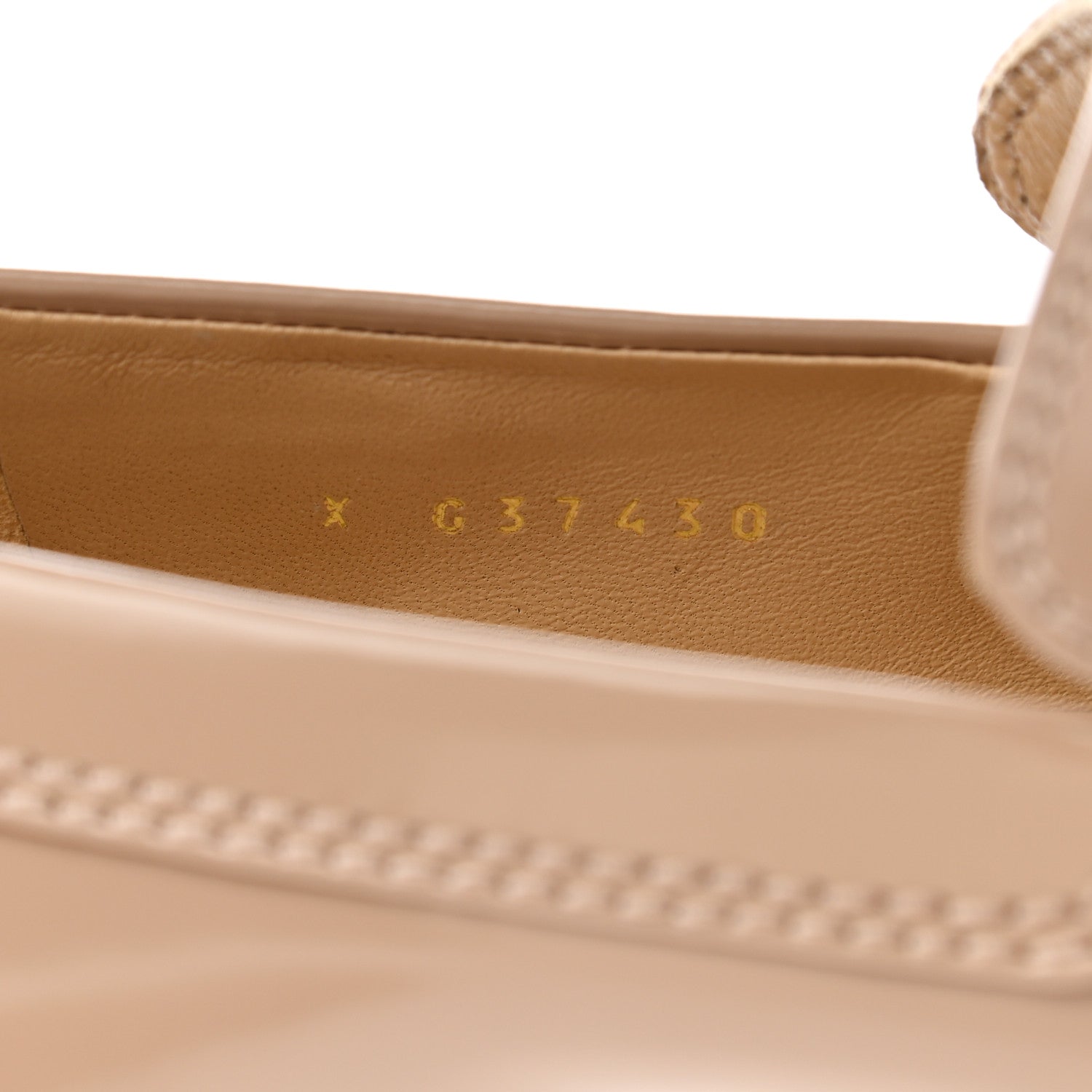 Chanel Shiny Calfskin Logo Loafers 39 Light Brown 8 of 9