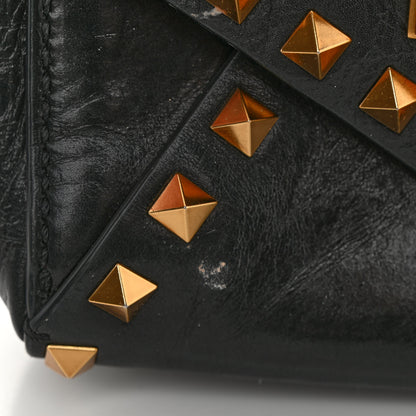 Valentino Garavani Grainy Calfskin Small Rockstud Hype Shoulder Bag Black 11 of 11