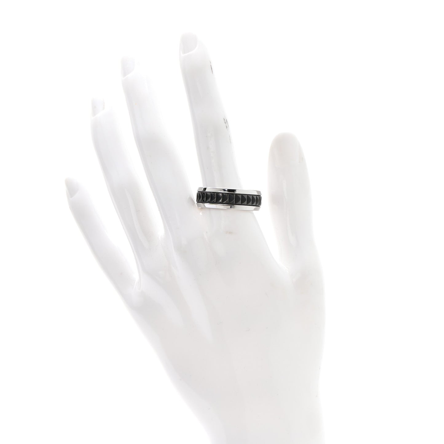 Stainless Steel Titanium Paloma Picasso Caliper Band Ring 63 10.5