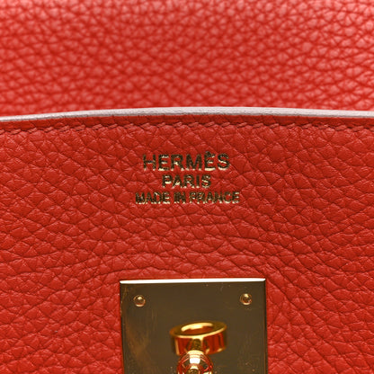 Hermes Togo Birkin 35 Capucine 6 of 13