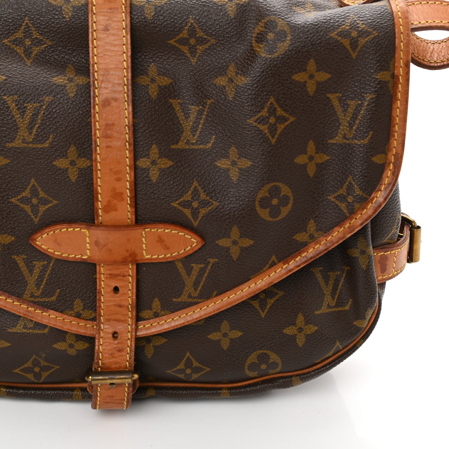 Louis Vuitton Monogram Saumur 30 10 of 13
