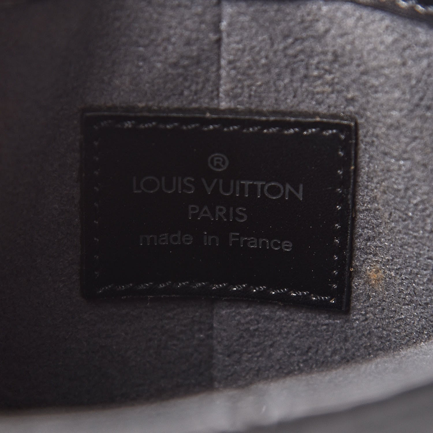 Louis Vuitton Epi Demi Lune Pochette Black 6 of 8