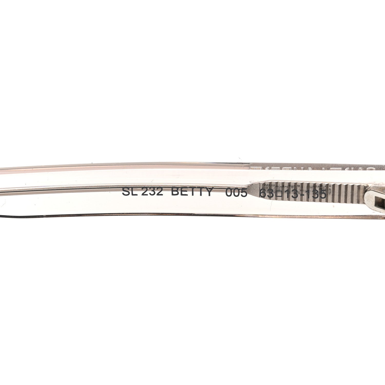 Saint Laurent Betty SL232 Sunglasses Transparent 6 of 6