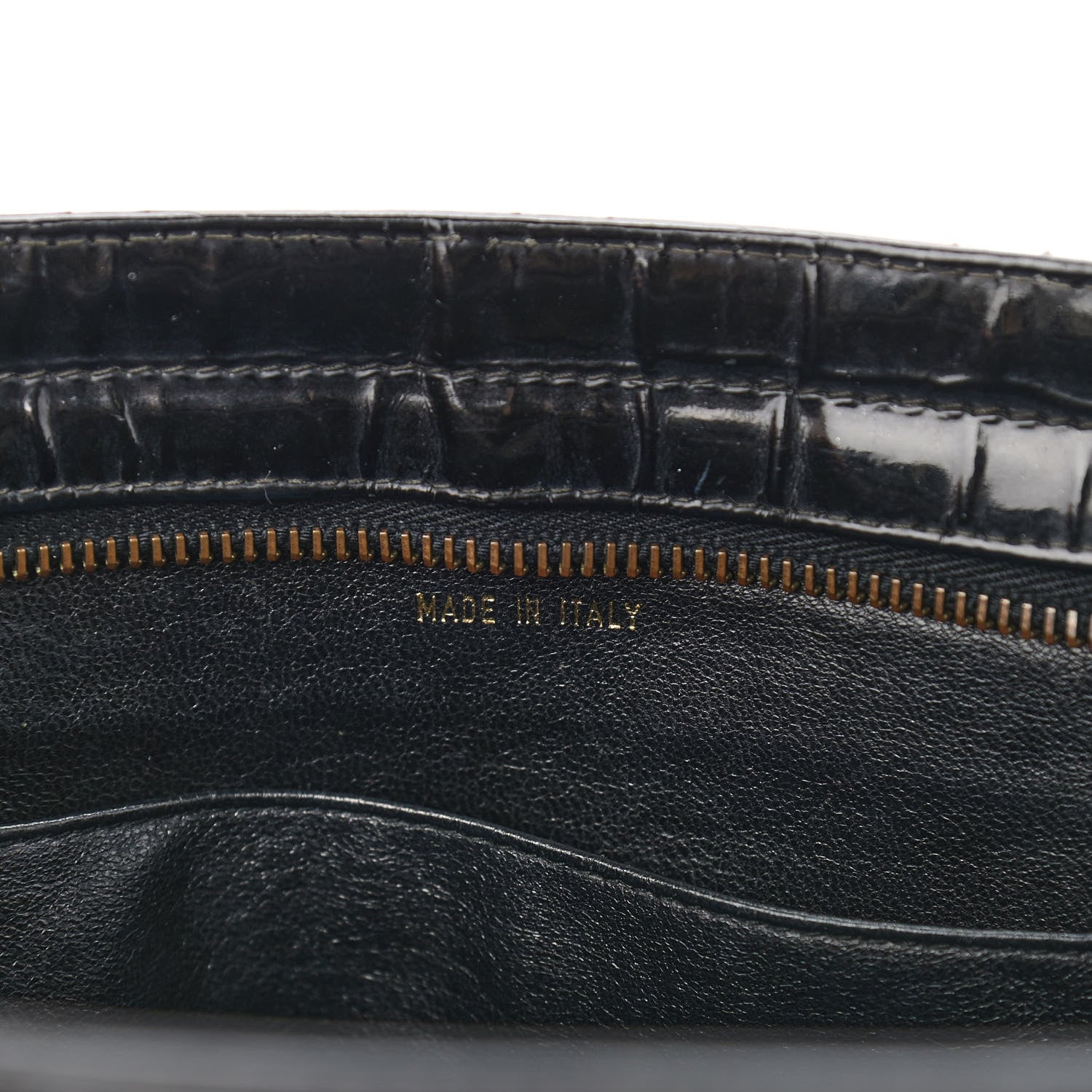 Chanel Patent Quilted CC Shoulder Bag Black 21 of 21