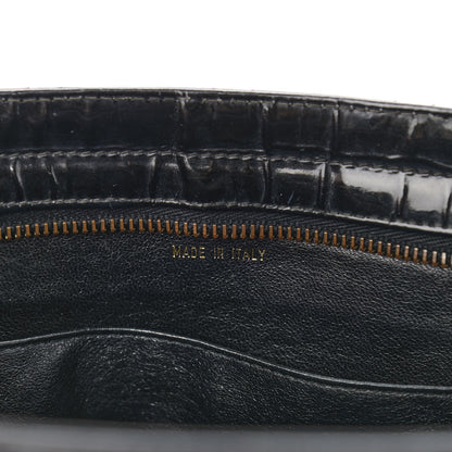 Chanel Patent Quilted CC Shoulder Bag Black 21 of 21