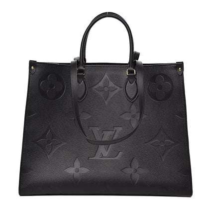 Louis Vuitton Empreinte Monogram Giant Onthego GM Black 1 of 10