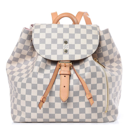 Louis Vuitton Damier Azur Sperone Backpack 1 of 15