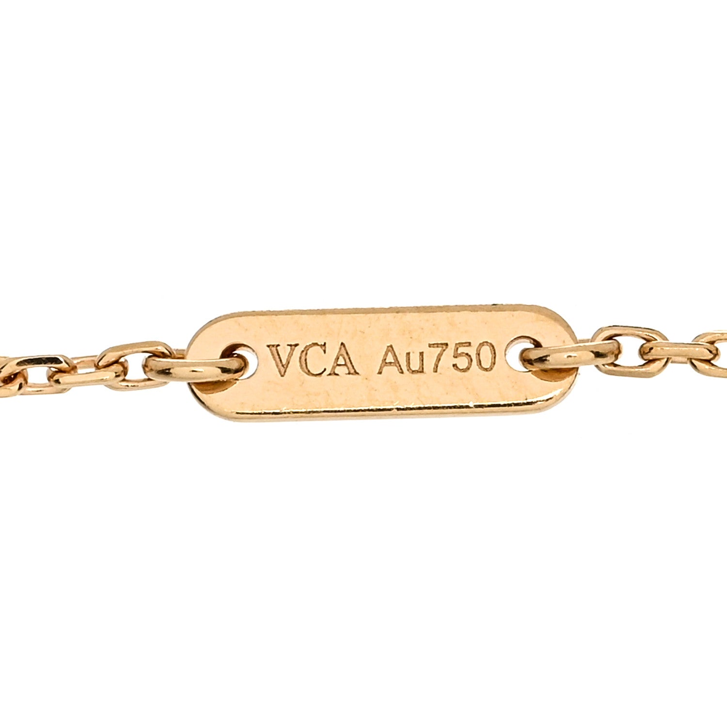 Van Cleef & Arpels 18K Yellow Gold Mother of Pearl Sweet Alhambra Butterfly Bracelet 4 of 6