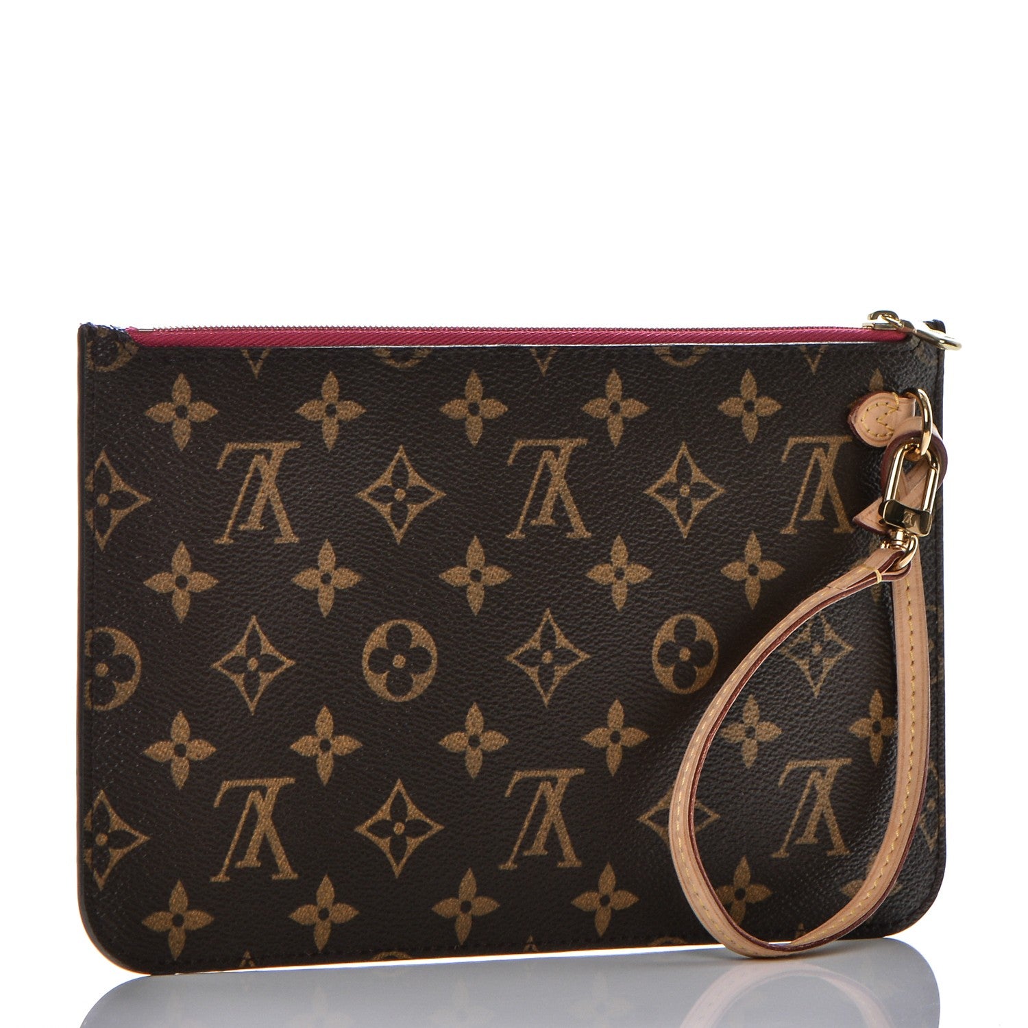 Louis Vuitton Monogram Neverfull MM GM Pochette Pivoine 3 of 7