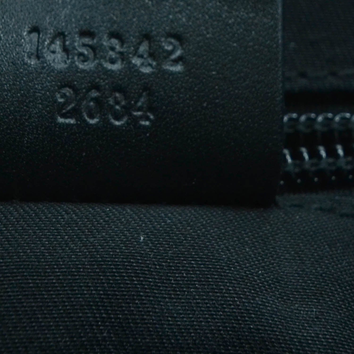 Gucci Guccissima Leather Large Tote Black 9 of 9