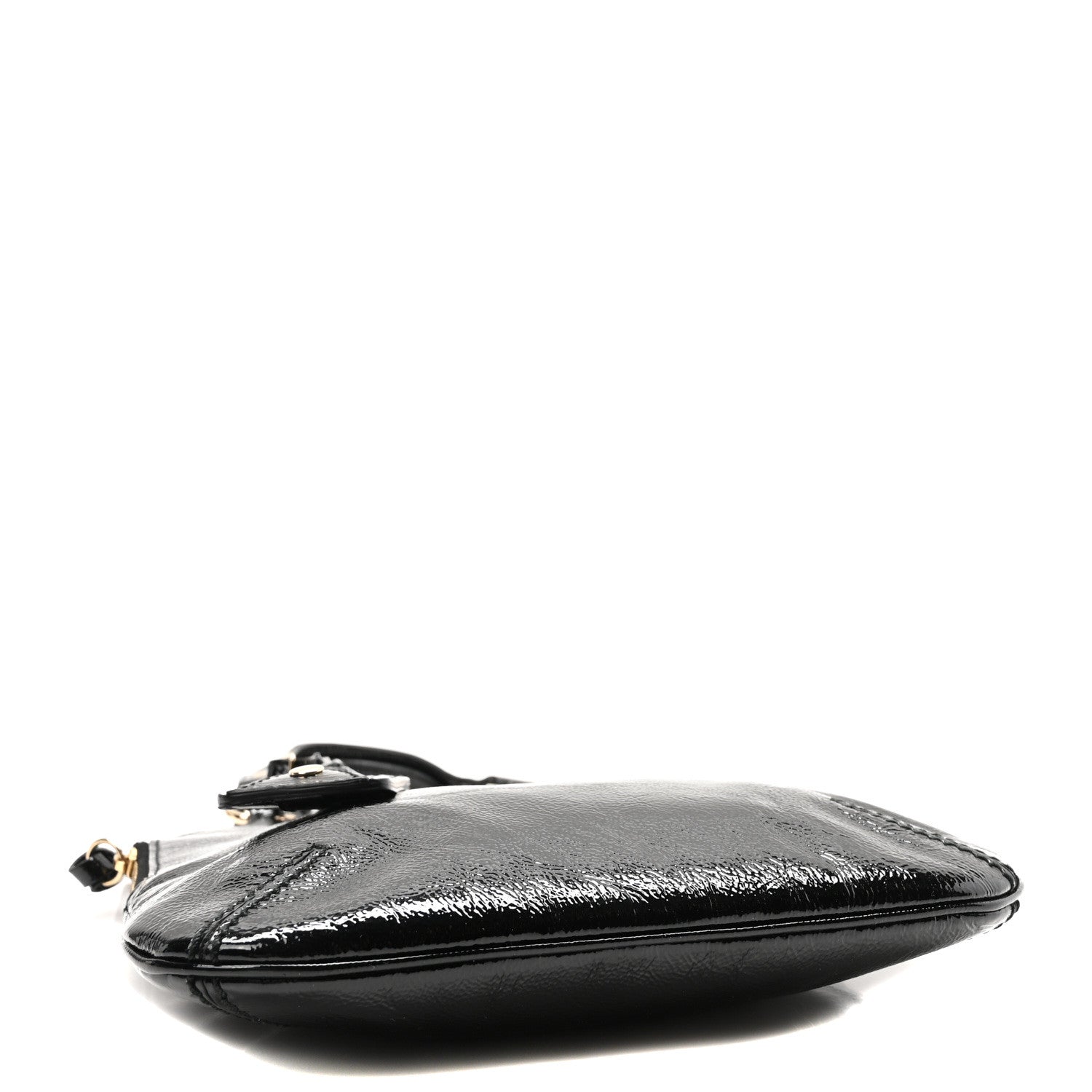 Saint Laurent Patent Mini Tribute Tote Black 4 of 10