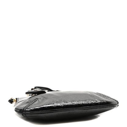 Saint Laurent Patent Mini Tribute Tote Black 4 of 10