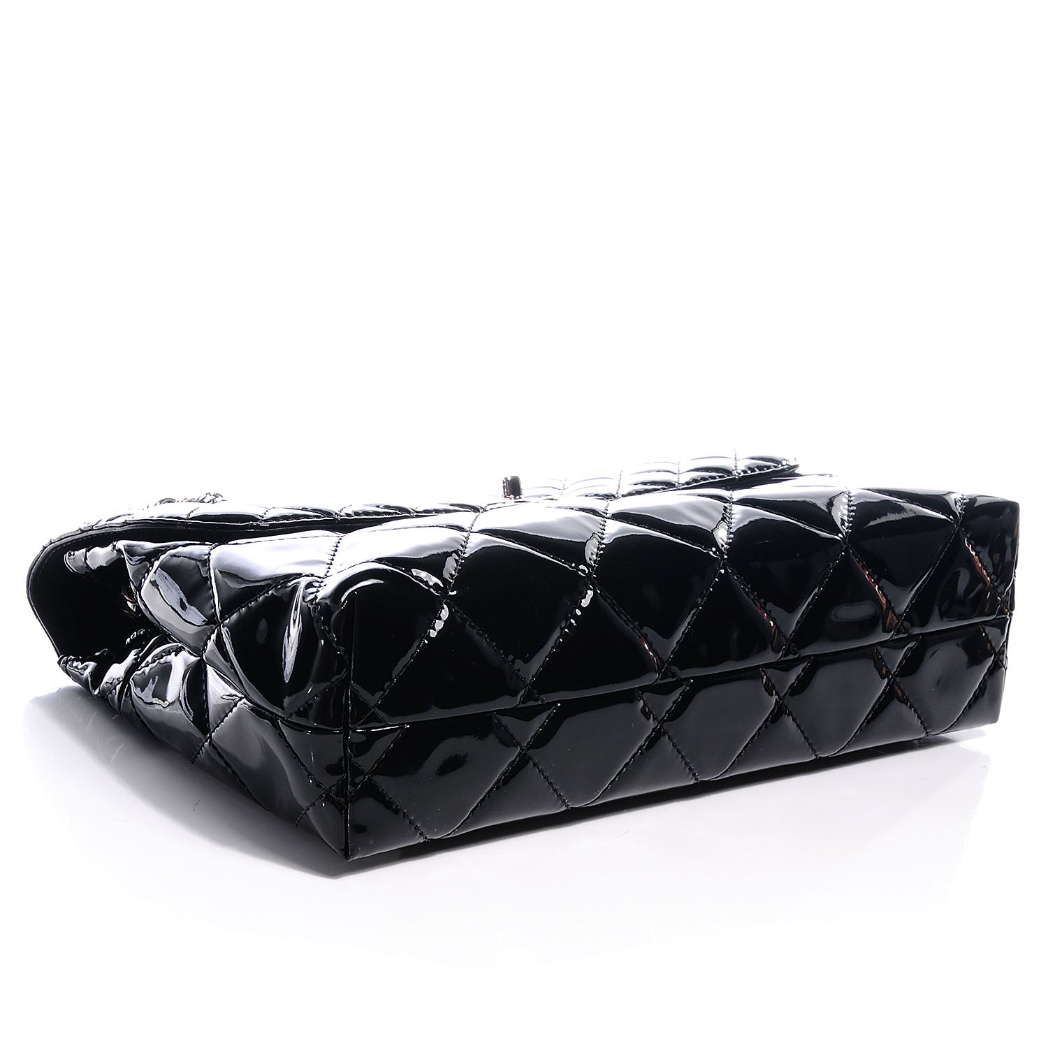 Chanel Vinyl Quilted In the Business Flap Bag Black 4 of 8