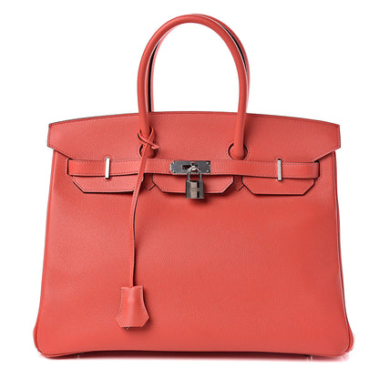 Hermes Epsom Birkin 35 Rose Jaipur 1 of 37