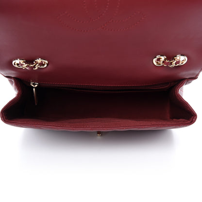 Chanel Calfskin Chevron Quilted Small Statement Flap Red 5 of 11