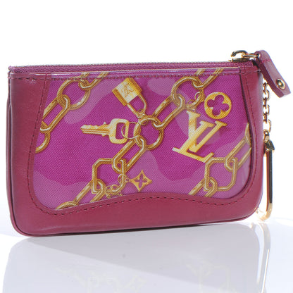 Louis Vuitton Monogram Charms Key Pouch Fuchsia 3 of 7
