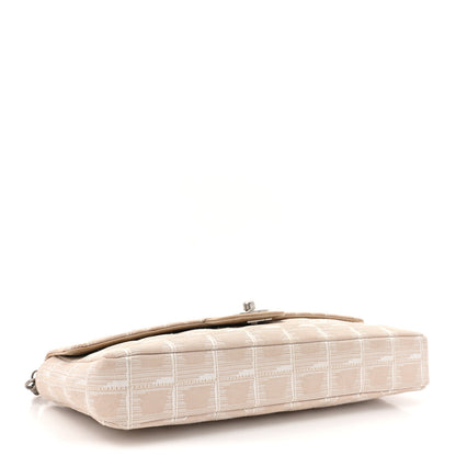 Chanel Nylon Travel East West Flap Beige 4 of 16