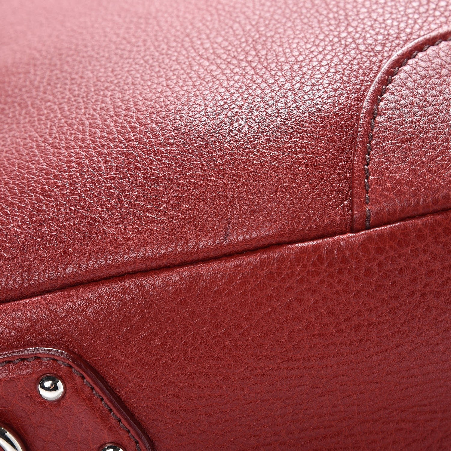 Prada Vitello Daino Sacca Hobo Rubino 11 of 11