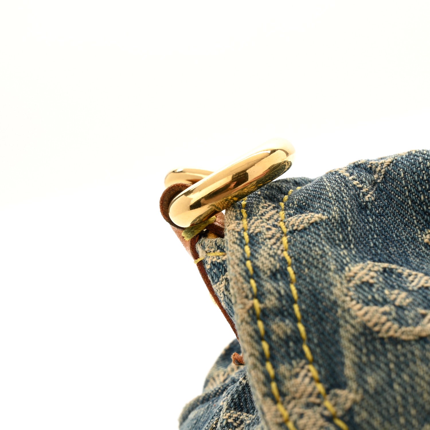 Louis Vuitton Monogram Denim Mini Pleaty Blue 12 of 13