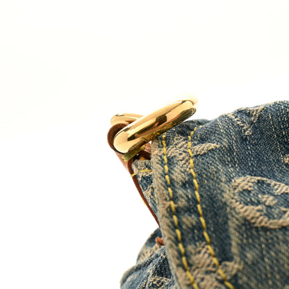 Louis Vuitton Monogram Denim Mini Pleaty Blue 12 of 13