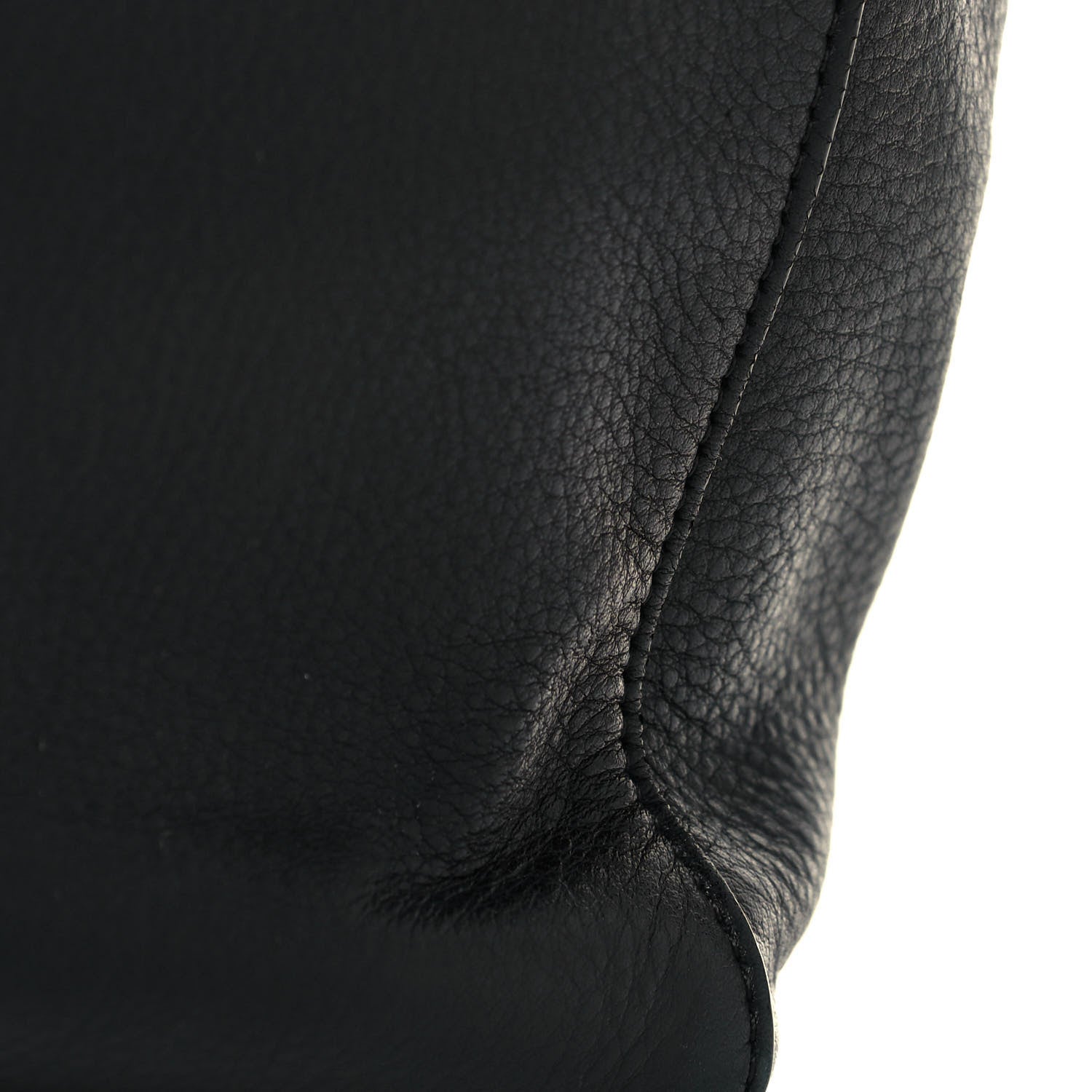 Celine Soft Grained Calfskin Small Belt Cabas Phantom Black 16 of 18