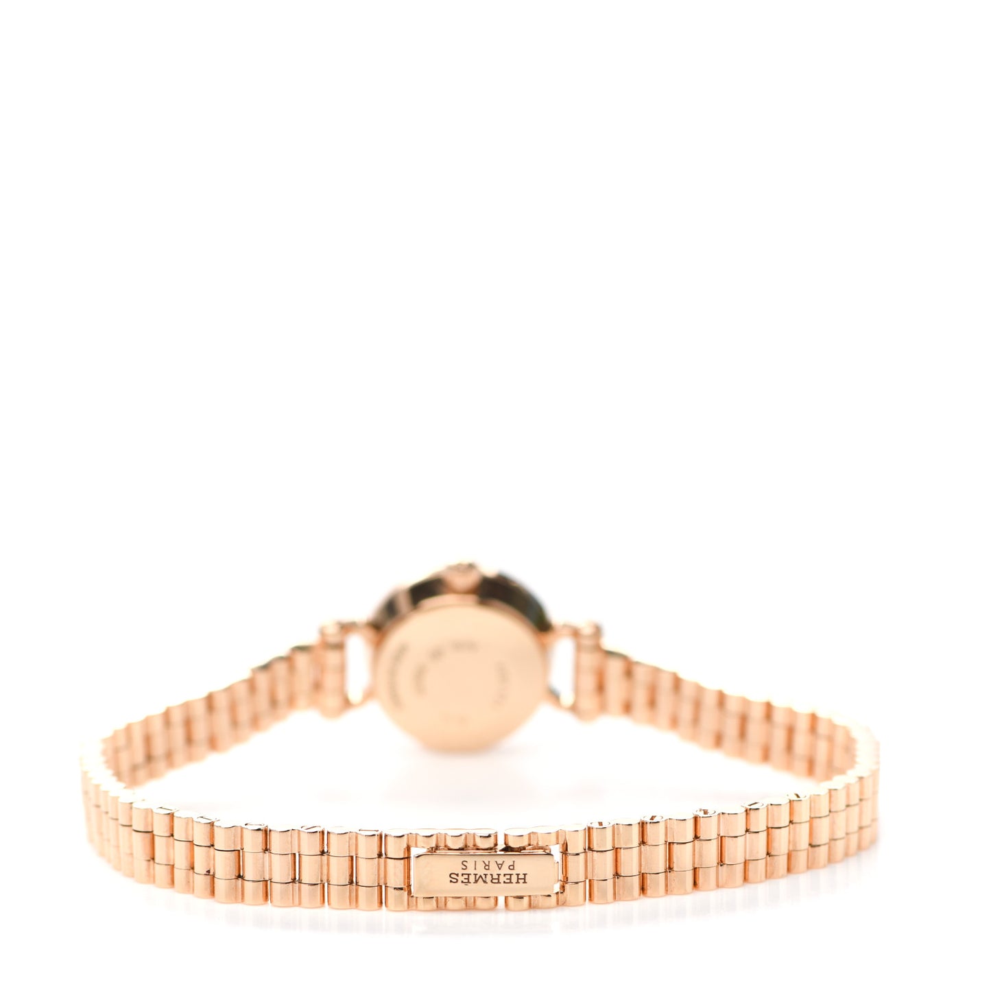 18K Rose Gold Diamond Bezel 16mm Faubourg Quartz Watch