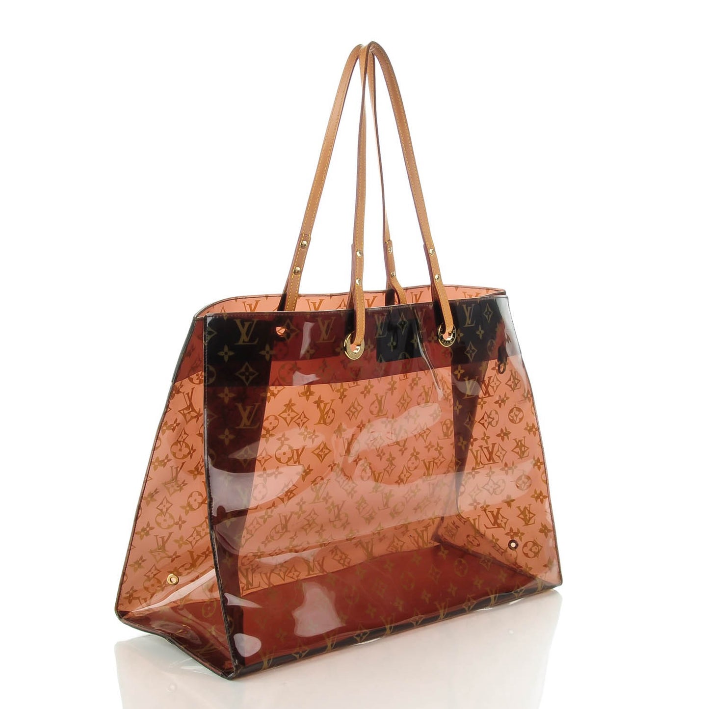 Vinyl Monogram Ambre Sac Cabas GM