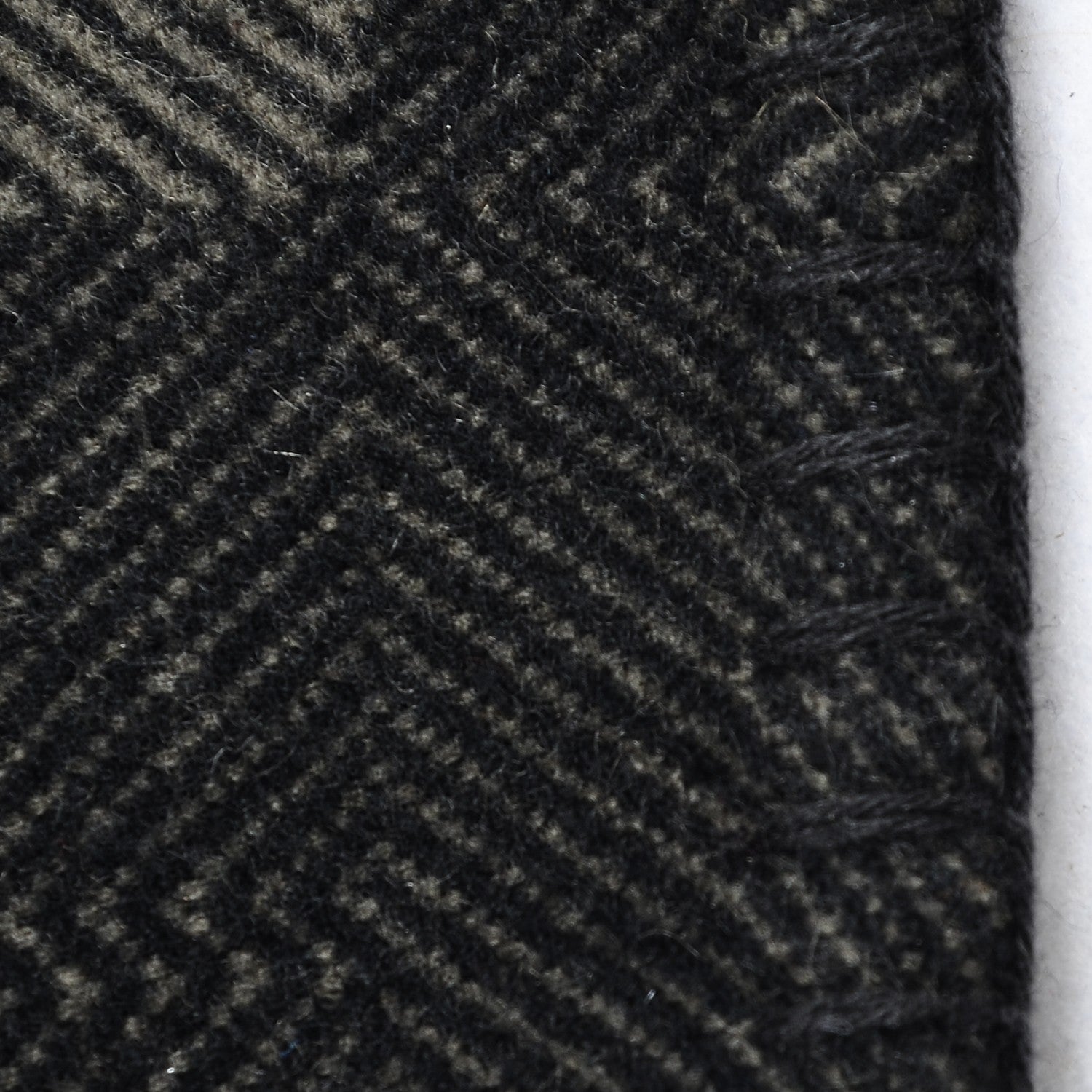 Hermes Wool Cashmere Blanket Black 6 of 6