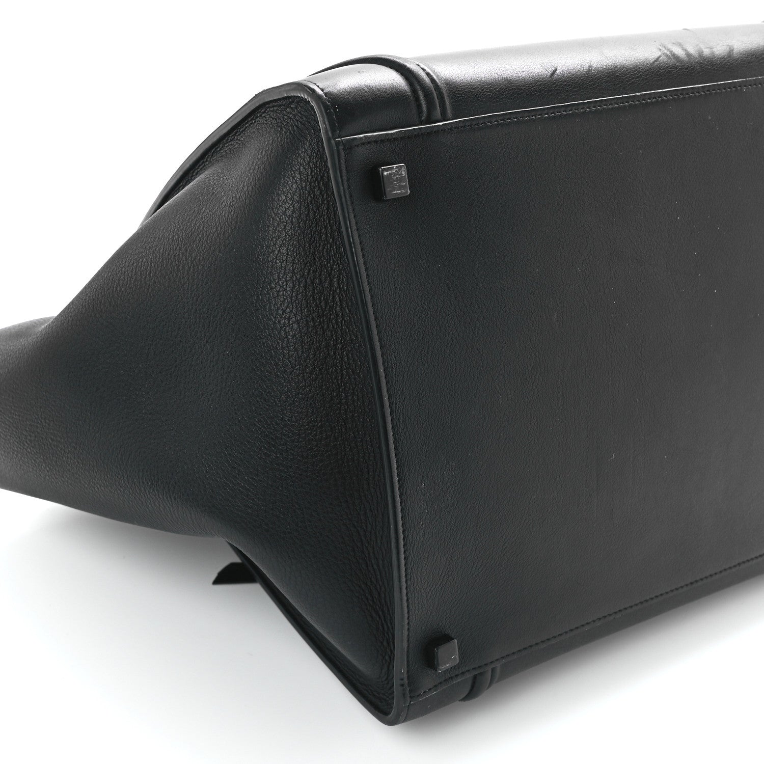 Celine Grained Calfskin Medium Phantom Luggage Black 11 of 13