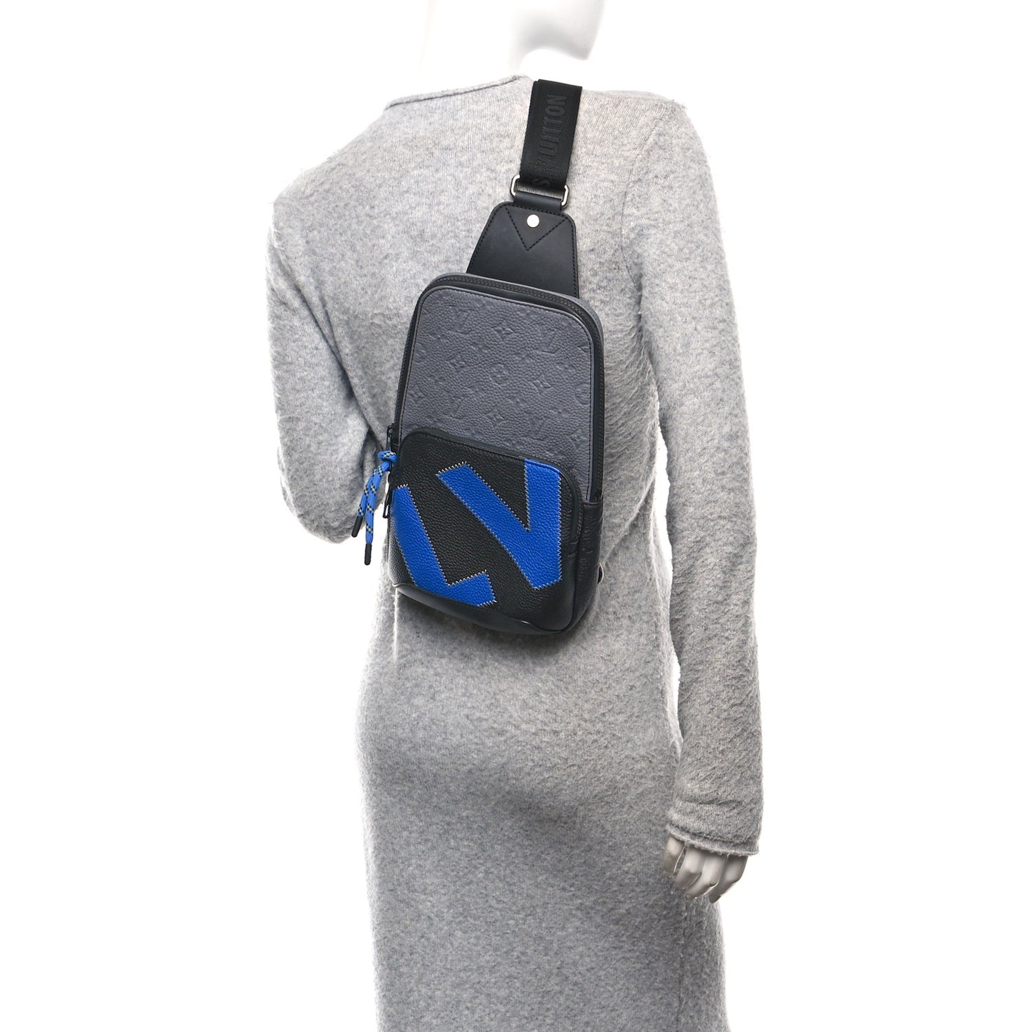 Empreinte Avenue Sling Bag Grey Blue