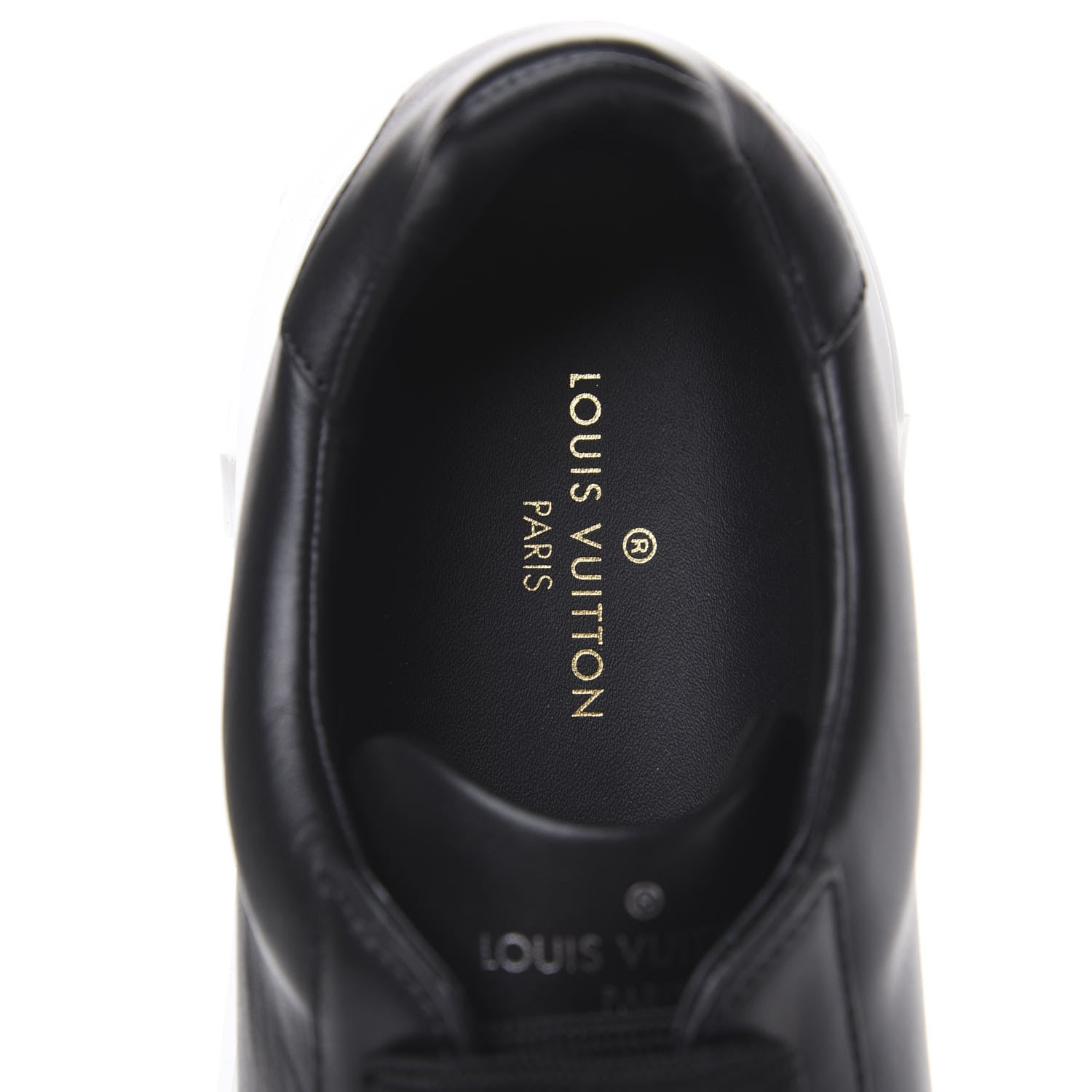 Louis Vuitton Calfskin Time Out Sneakers 41 Black 6 of 7