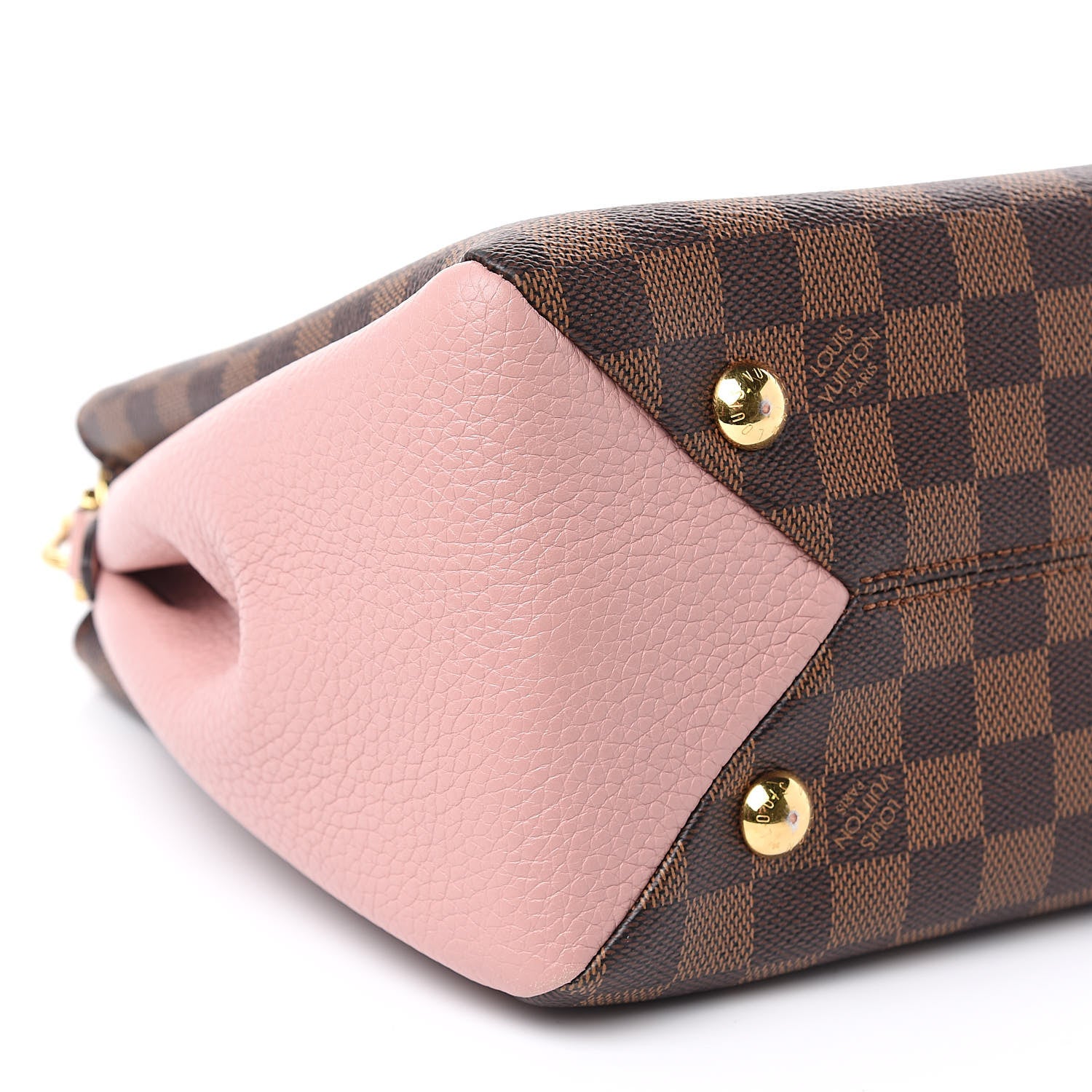 Louis Vuitton Damier Ebene Cuir Taurillon Brittany Magnolia 7 of 8
