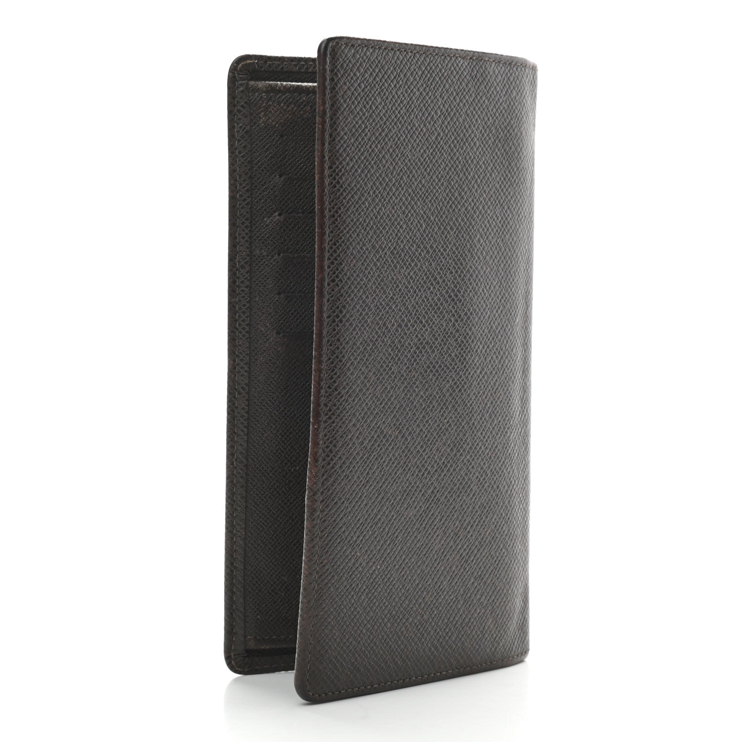 Louis Vuitton Taiga Brazza Wallet Grizzli 3 of 7