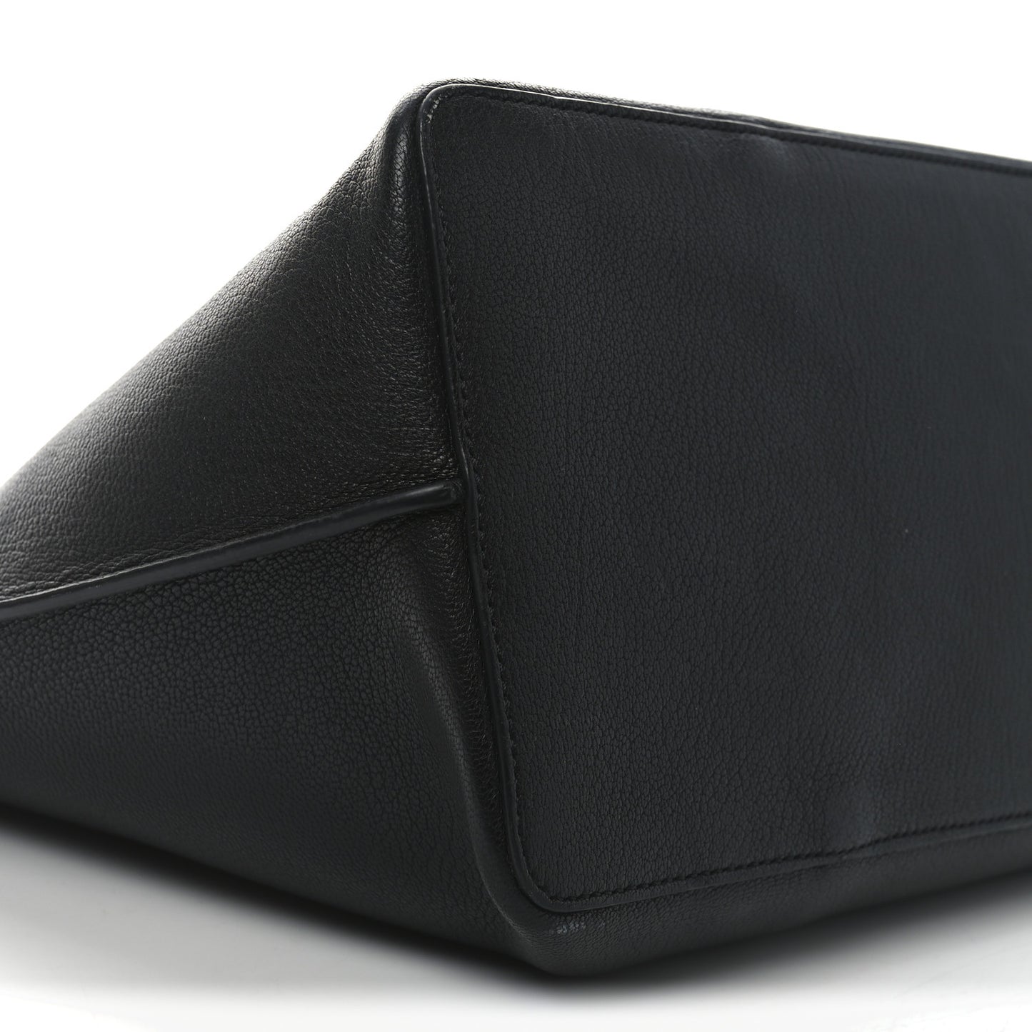 Calfskin Large Vlogo Fillme Tote Black