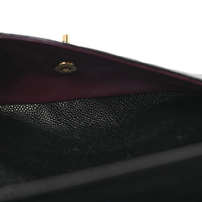 Chanel Caviar Quilted Jumbo Double Flap Black 6 of 14