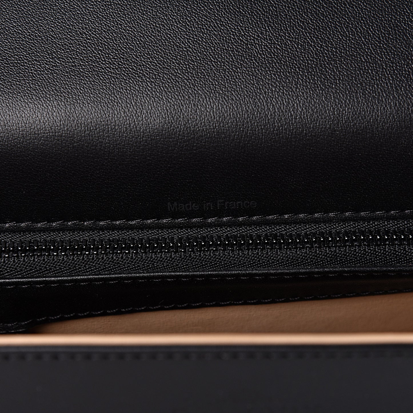 Smooth Calfskin GM Tempete Satchel Black