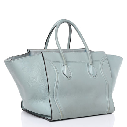 Celine Grained Calfskin Medium Phantom Luggage Galcier 3 of 25