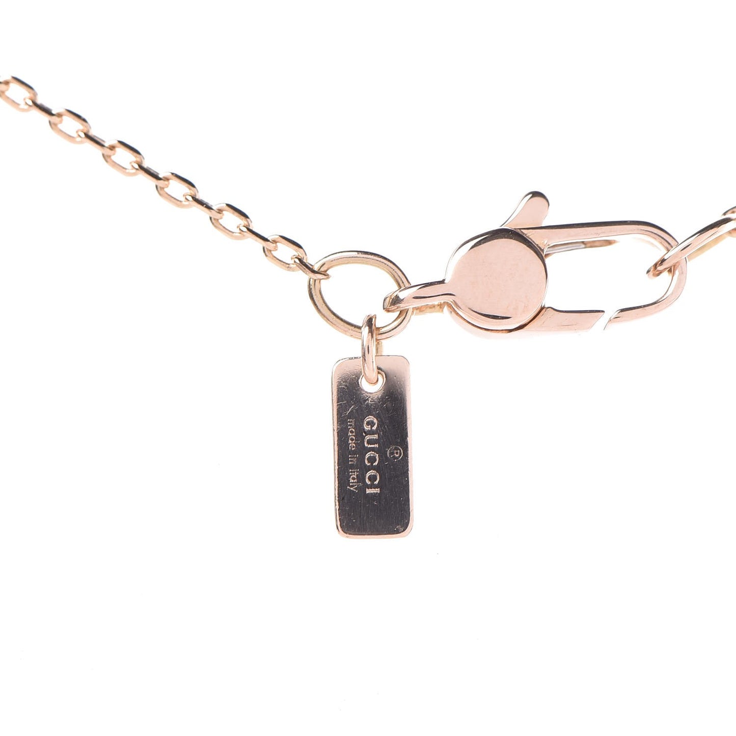 18K Rose Gold Icon Twirl Necklace