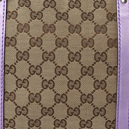 Gucci Monogram Small Lovely Heart Tote Purple 8 of 10
