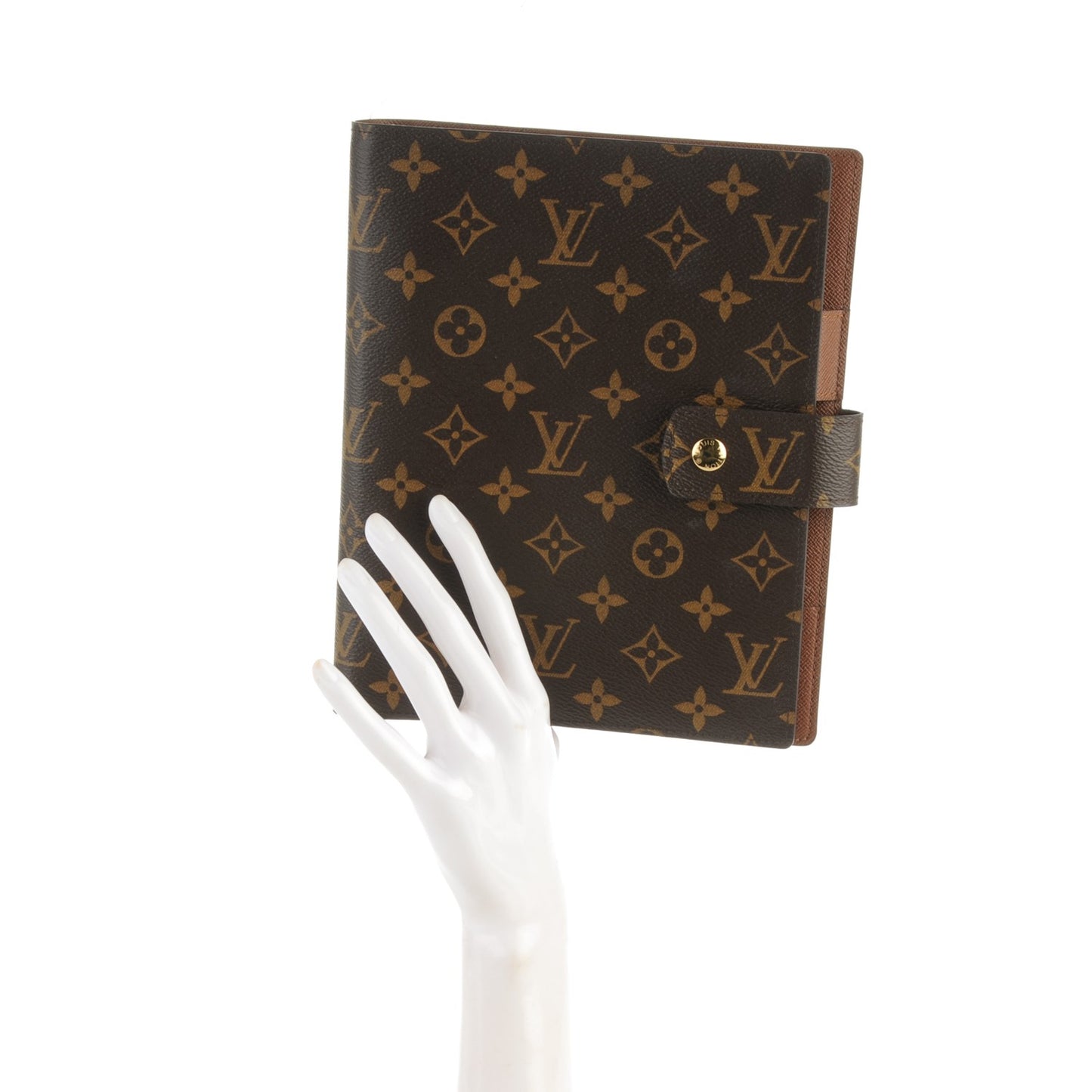 Monogram Large Ring Agenda Cover