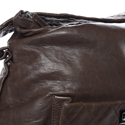 Chanel Lambskin Quilted 8 Knots Hobo Brown 13 of 13