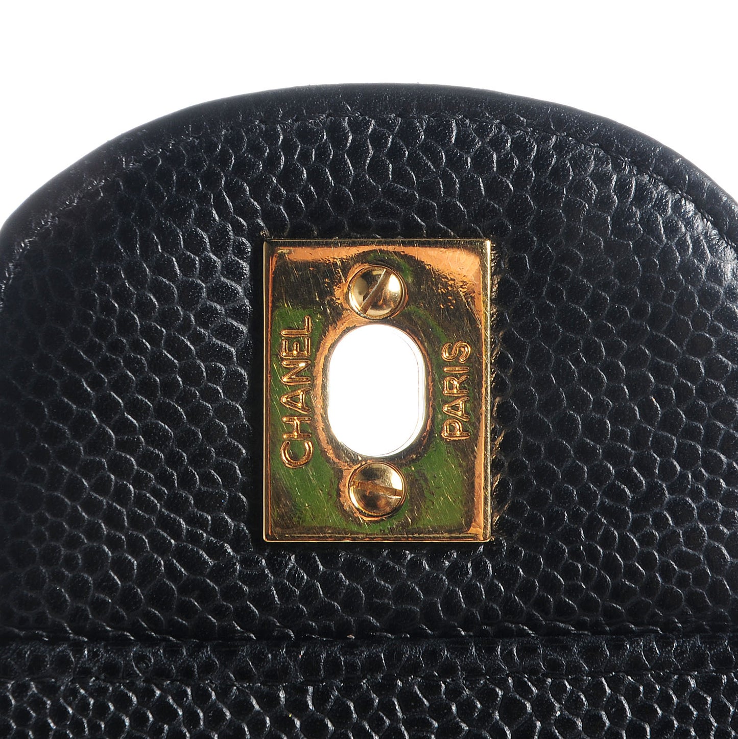 Caviar Maxi Single Flap Black