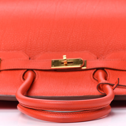 Hermes Togo Birkin 35 Capucine 14 of 21